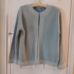 Vintage cashmere beaded sweater